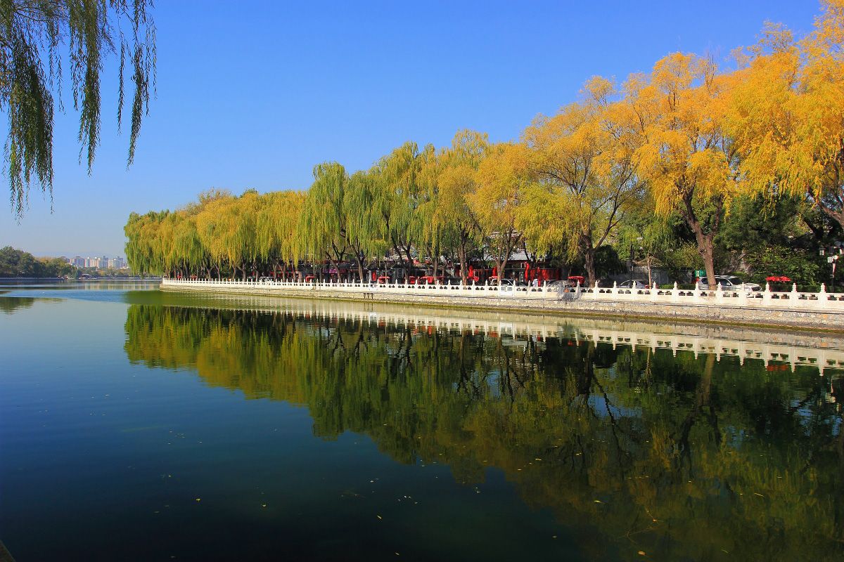 积水潭是河吗,积水潭西海公园