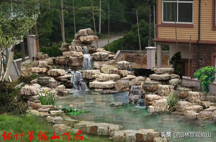 在院子里做个假山,自己想制作室内假山