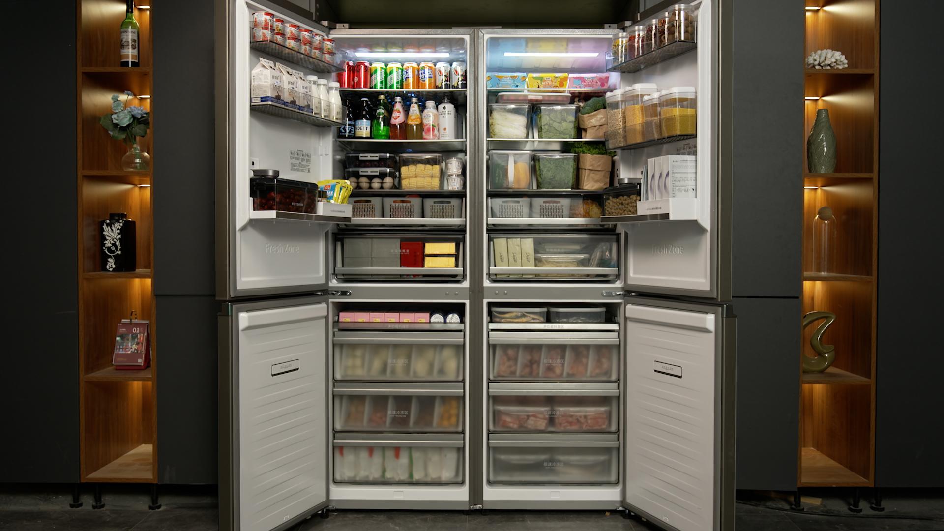 海信真空保鲜冰箱怎么抽真空,海信冰箱立体保鲜