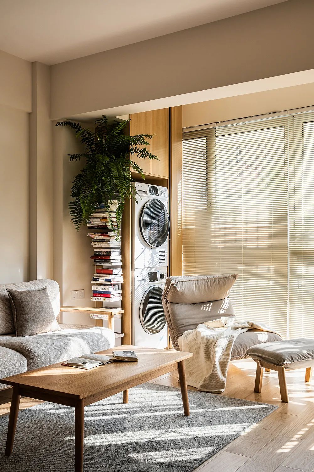 日式简约两居小户型,日式挑高双人宅