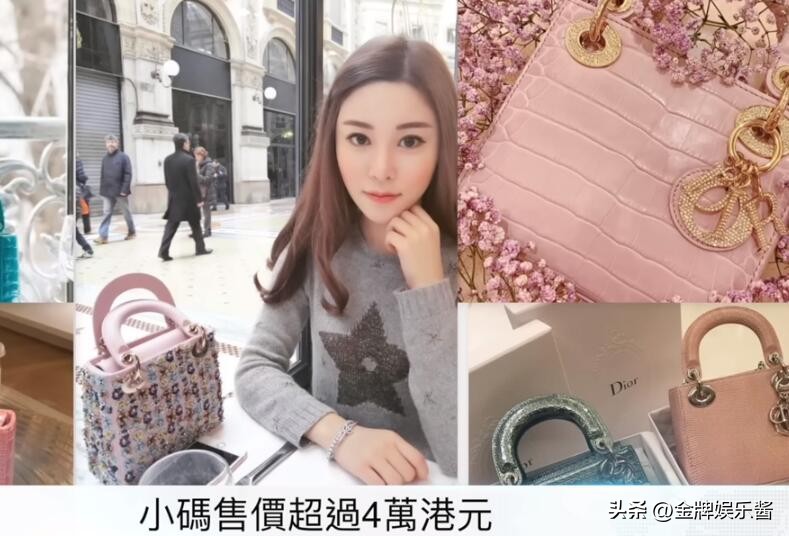蔡天凤嫁入谭家后突然暴富：买大量的同款包，疑似帮夫家洗钱