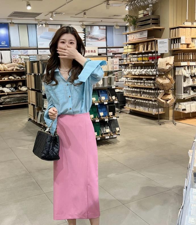 高级感穿搭女装粉色系,秋冬高级感穿搭淡粉色