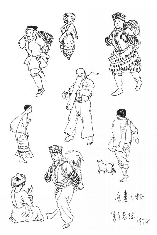 我绘过年主题画可打印,春节特稿100篇