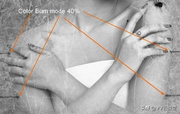 “痛苦”-创建这个怪异的抽象照片处理，百航之星vv云课堂教程