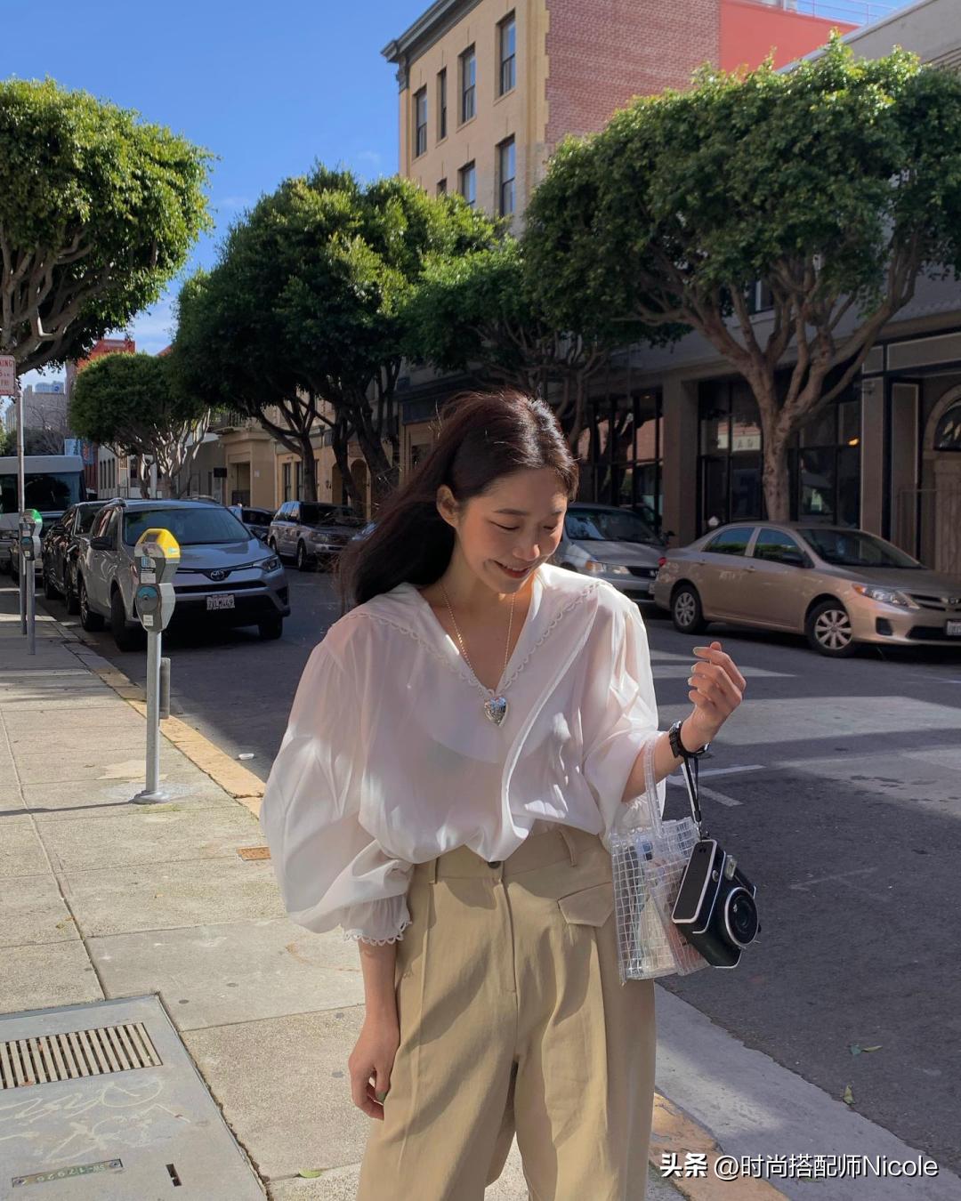 韩系女性穿搭简单好看,韩式穿搭怎么搭