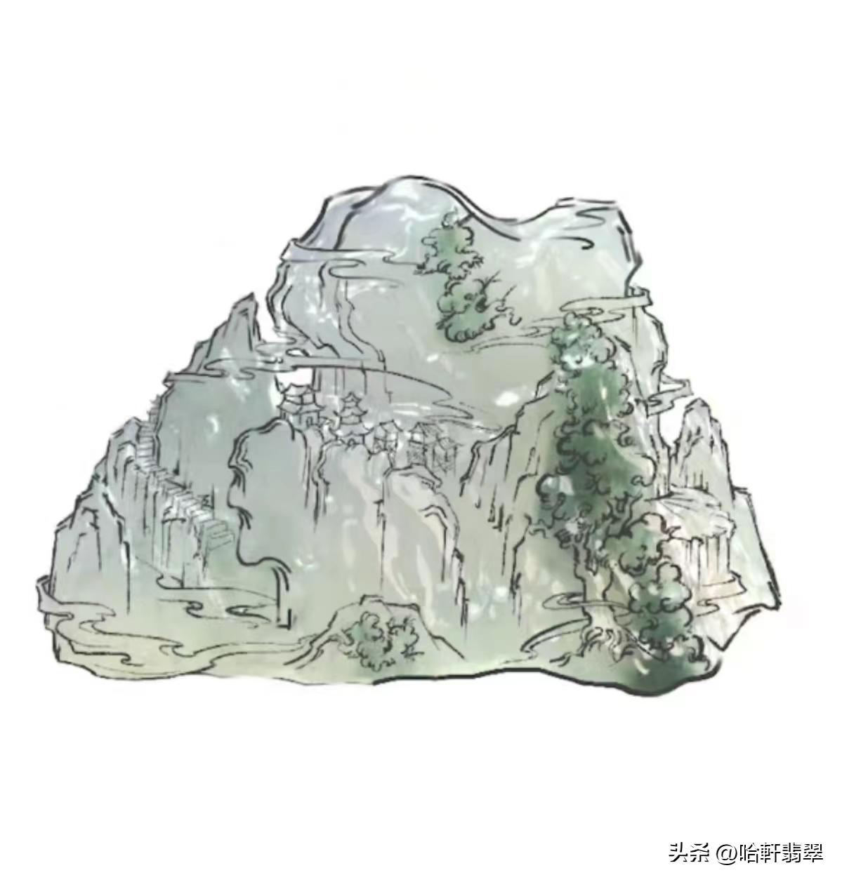 翡翠能做茶宠,可以当摆件的花卉