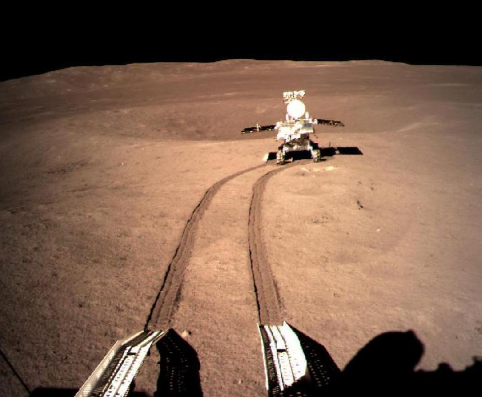 玉兔二号月球车最新路线图公布,玉兔二号月球车一小时走多少米