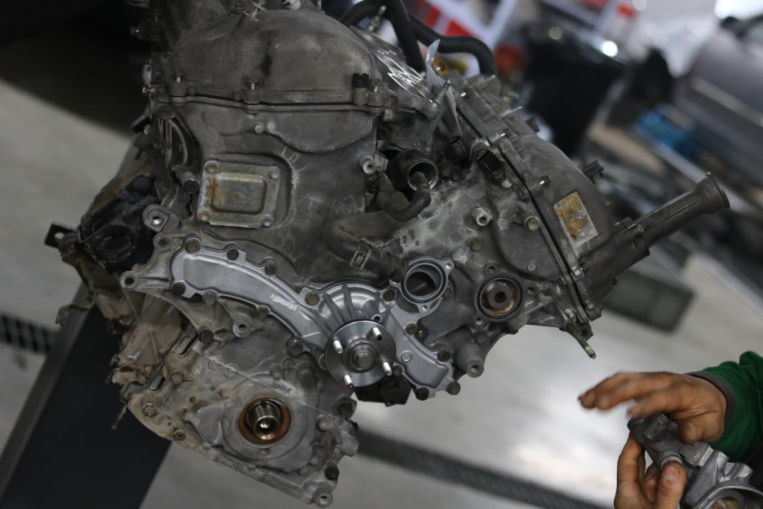 06年丰田霸道汽车翻新全过程,从山西拉回来的车