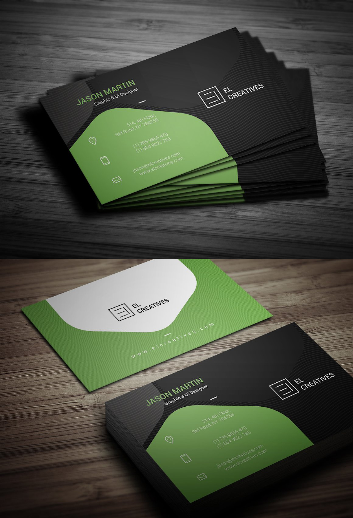 商务名片设计欣赏极致留白,高级商务简约名片设计