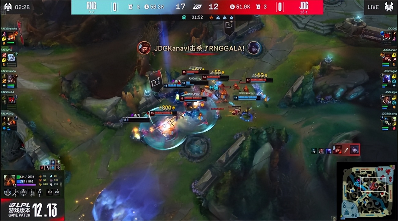 fpx2-1击败rng什么比赛,lpl赛程rng和jdg