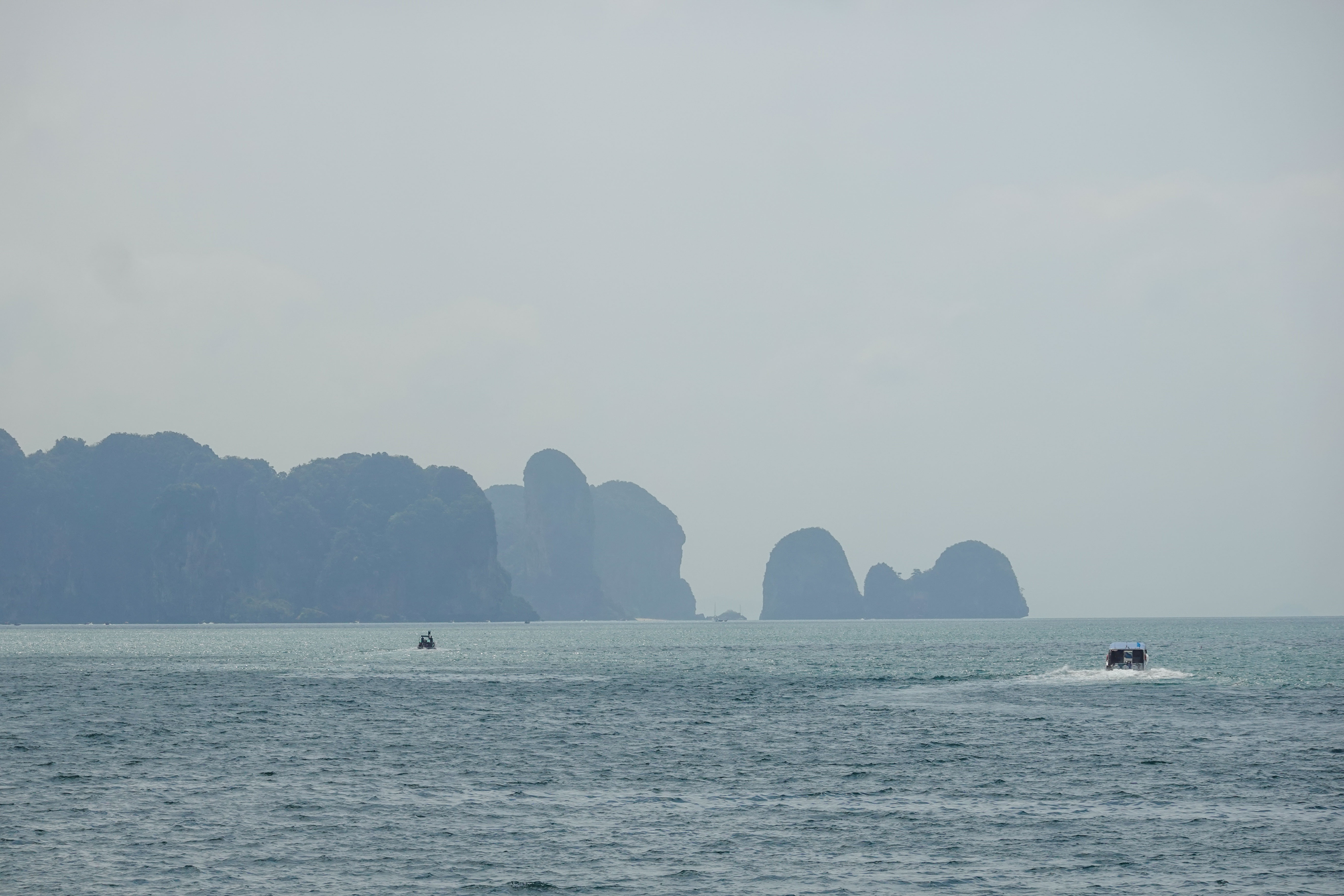 不用花大价钱，在奥南码头也可以看到同款甲米海景，记得收藏！