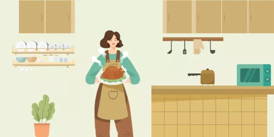 做个幸福的厨娘,做个幸福的小厨娘