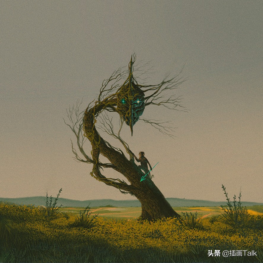 瑞士插画师DexterMaurer，微妙的和谐感