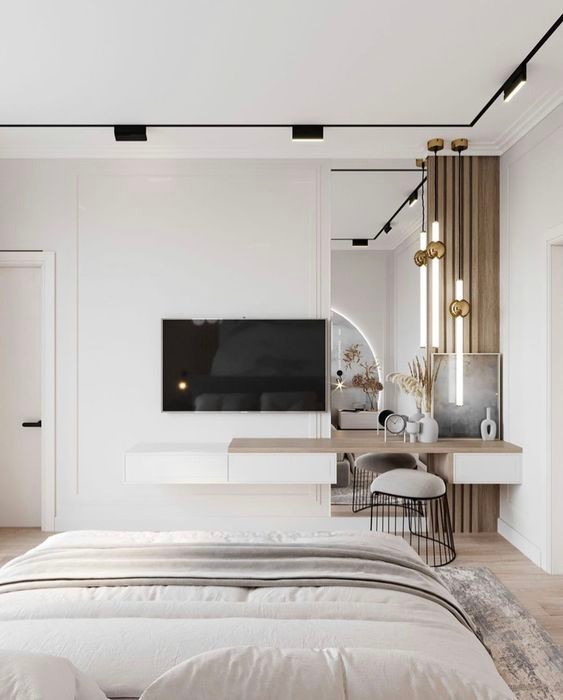 装修电视柜预留位置效果图,电视柜怎样设计合理实用