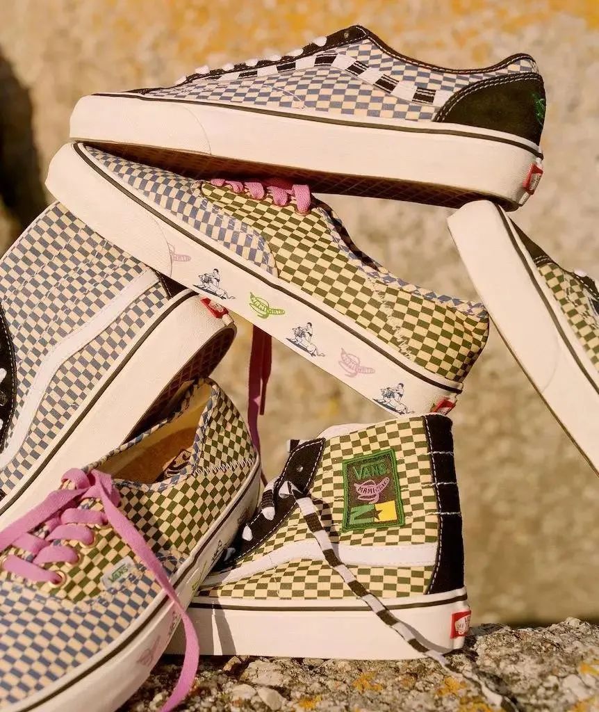 vans2023兔年联名款,takahayashixvans联名黑红