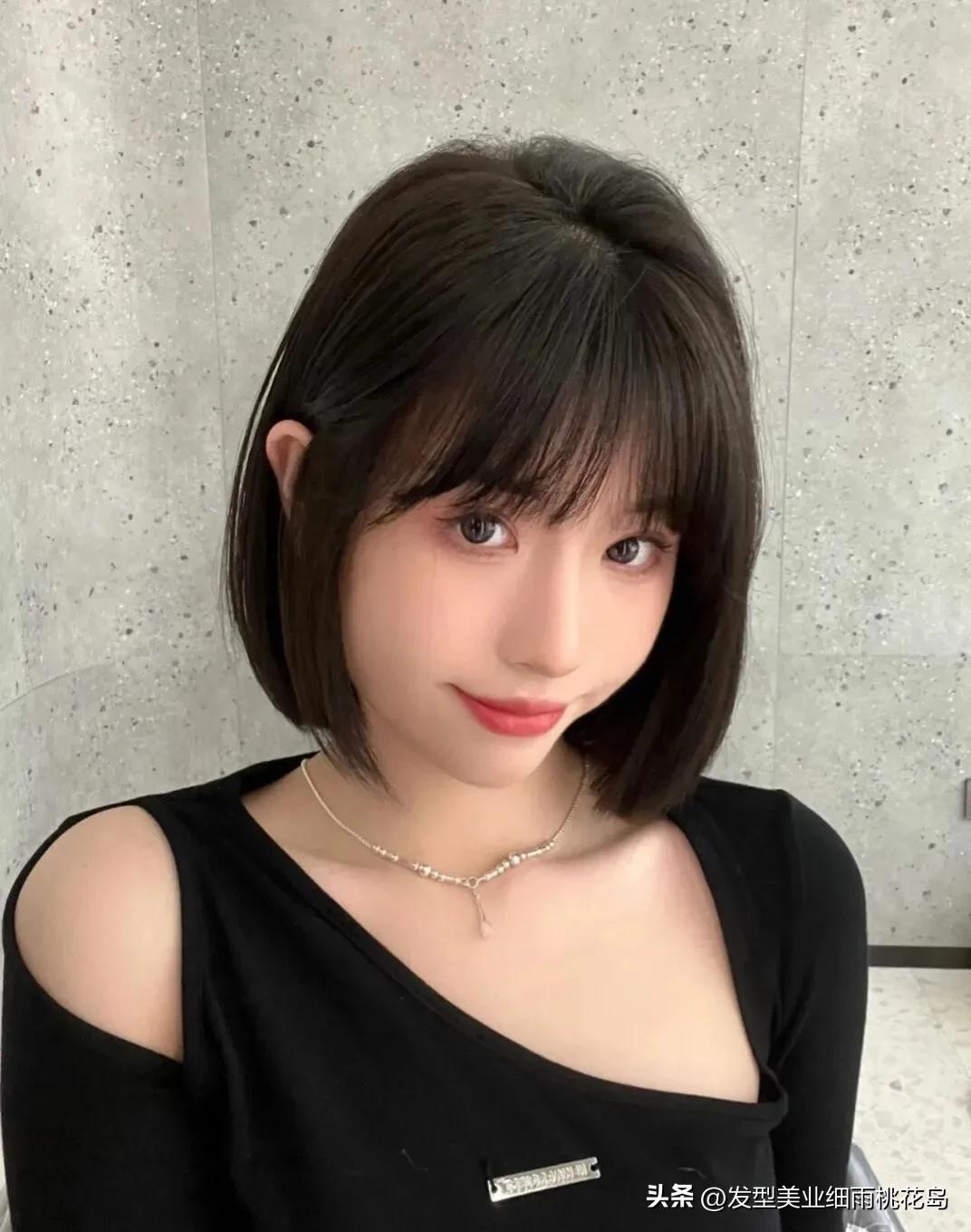 早春发色短发,春季短发推荐