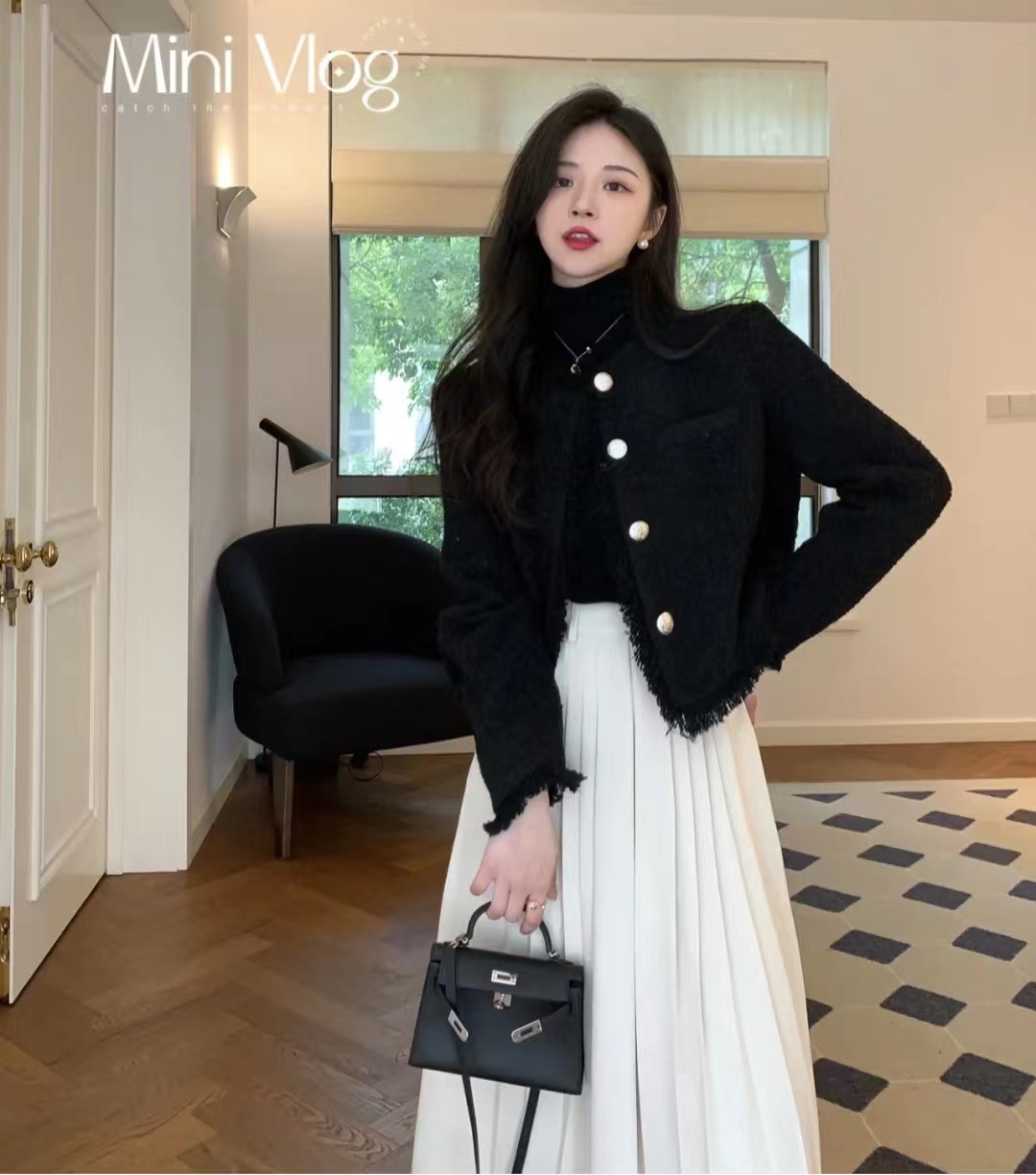 30-40岁洋气外套小香风套装,小香风外套年轻气质搭配