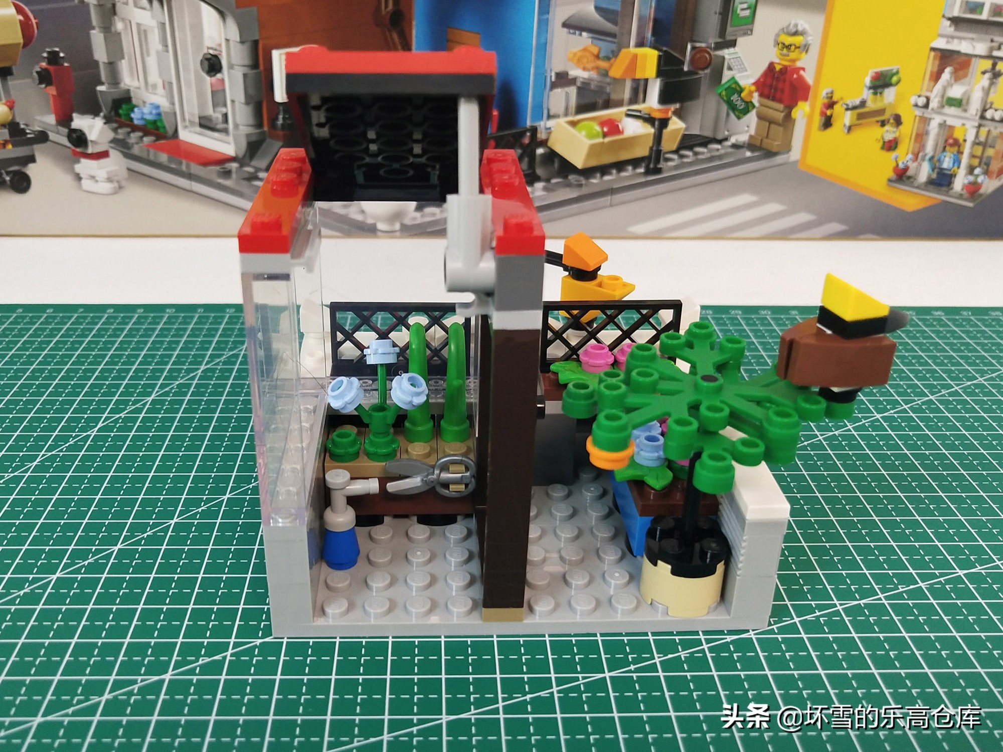 又大又炫酷的城市乐高,乐高创意百变街