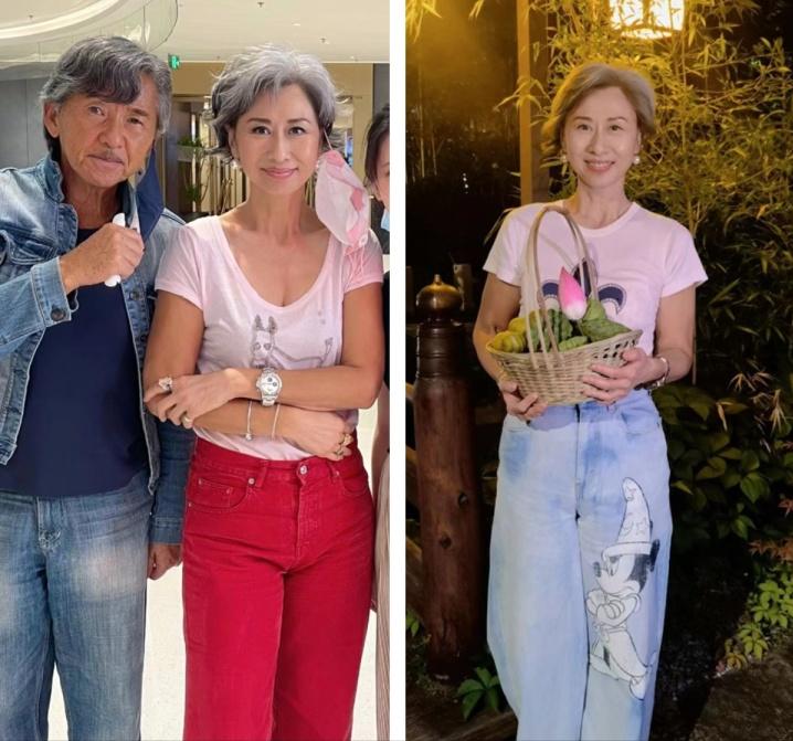 自然老去的女明星,自然老去女星对比照