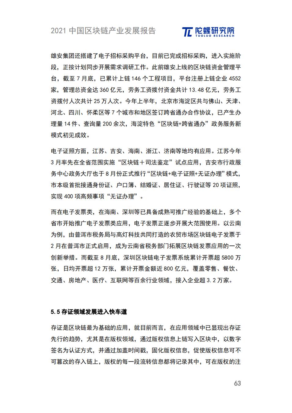 中国区块链产业园发展,中国区块链历年政策表