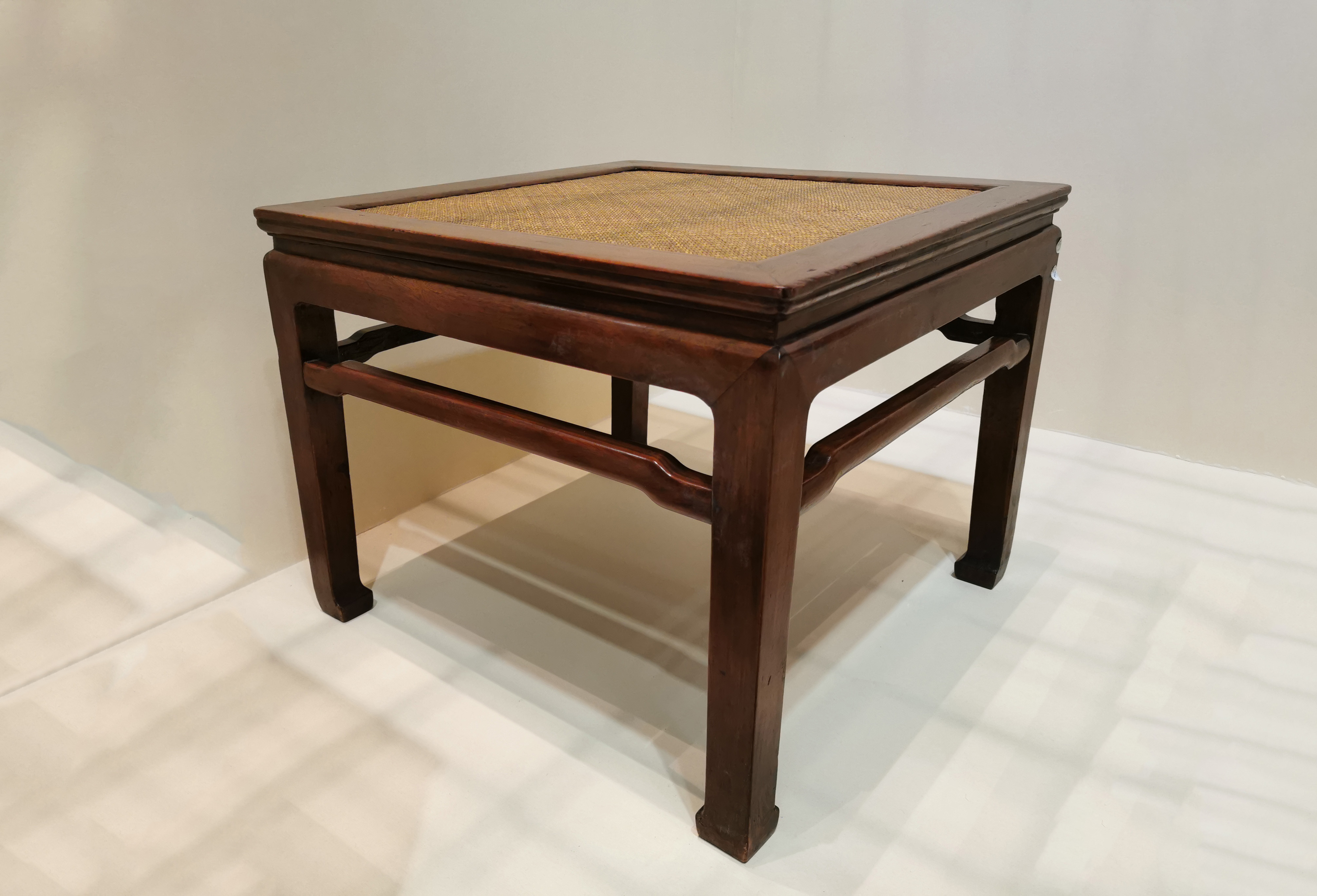 结跏趺坐双盘腿,超宽大黄花梨禅凳禅椅