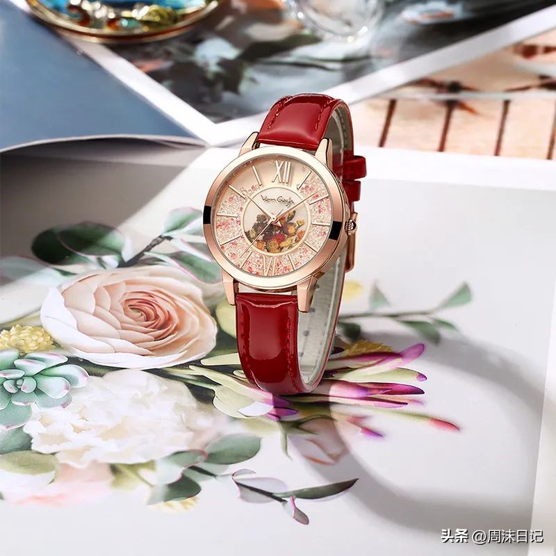 梵高艺术手表,梵高油画手表展示