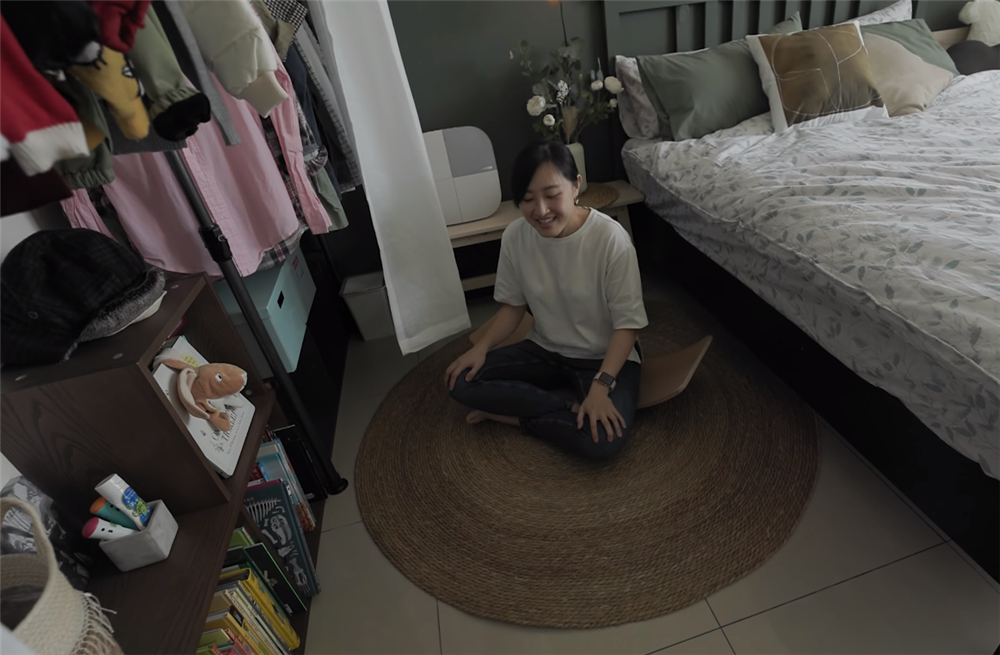 小两口用3天时间，将13㎡杂乱卧室变成森系风，网友：心服口服