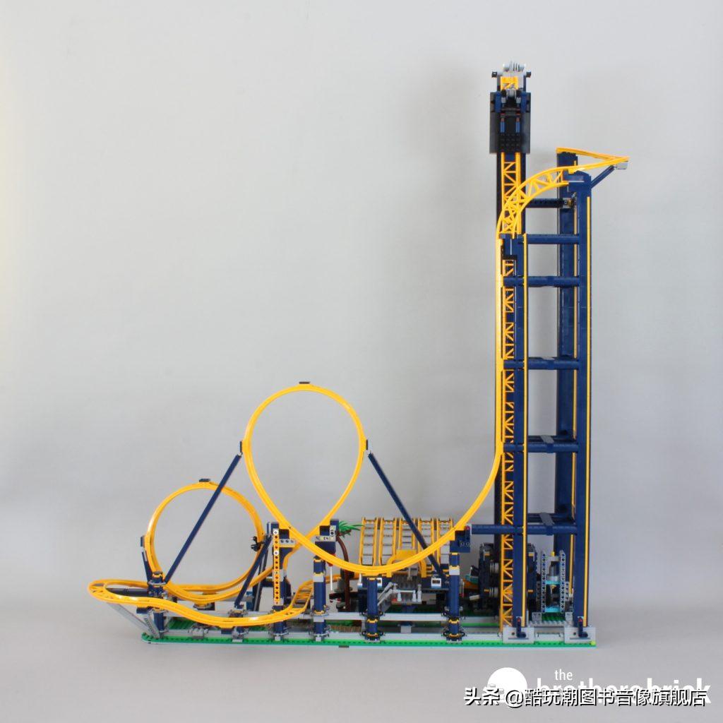 乐高翻滚过山车开箱并拼装,乐高过山车10303开箱