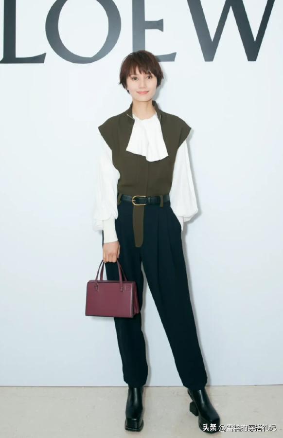 袁泉的气质一目了然,42岁袁泉的高级感