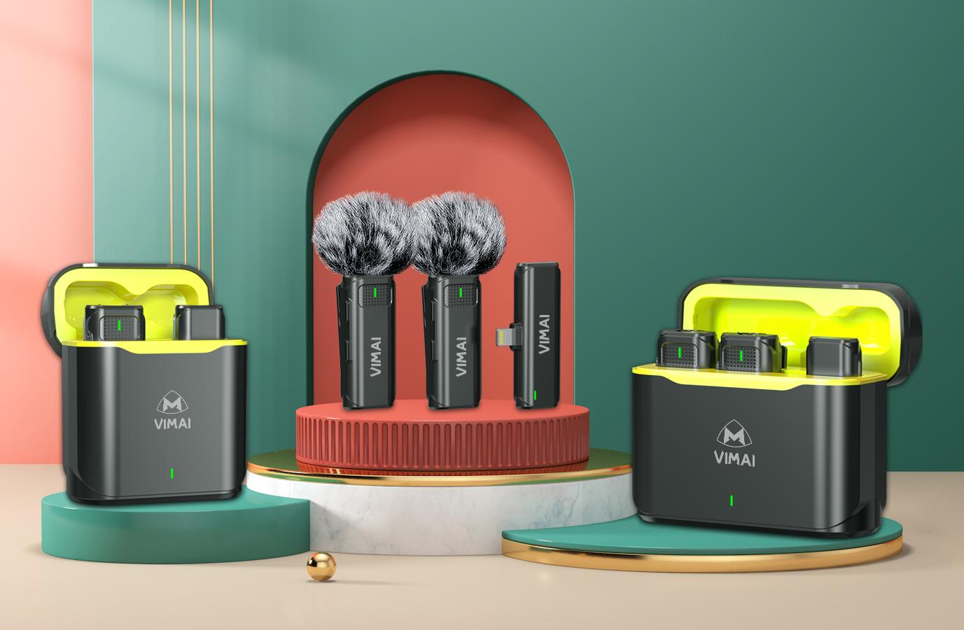 威麦vimai无线领夹麦克风连接电脑,VIMAI无线麦克风