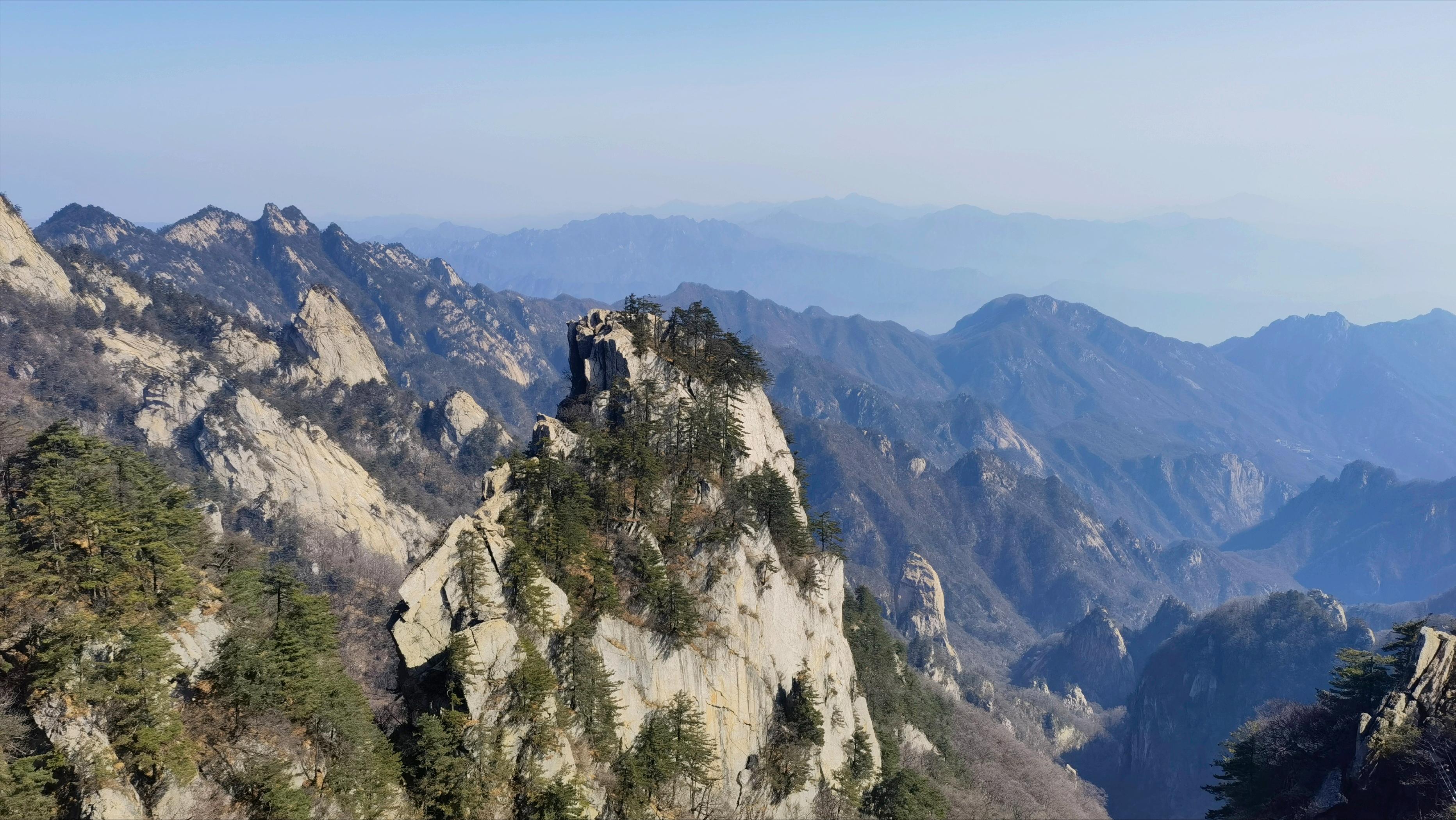 黄山三清山张家界华山,张家界尧山风景区