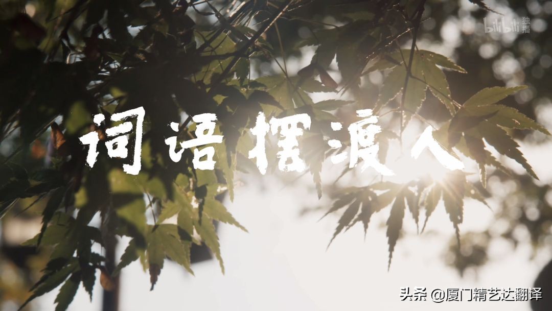 摆渡人词语,摆渡人英语翻译