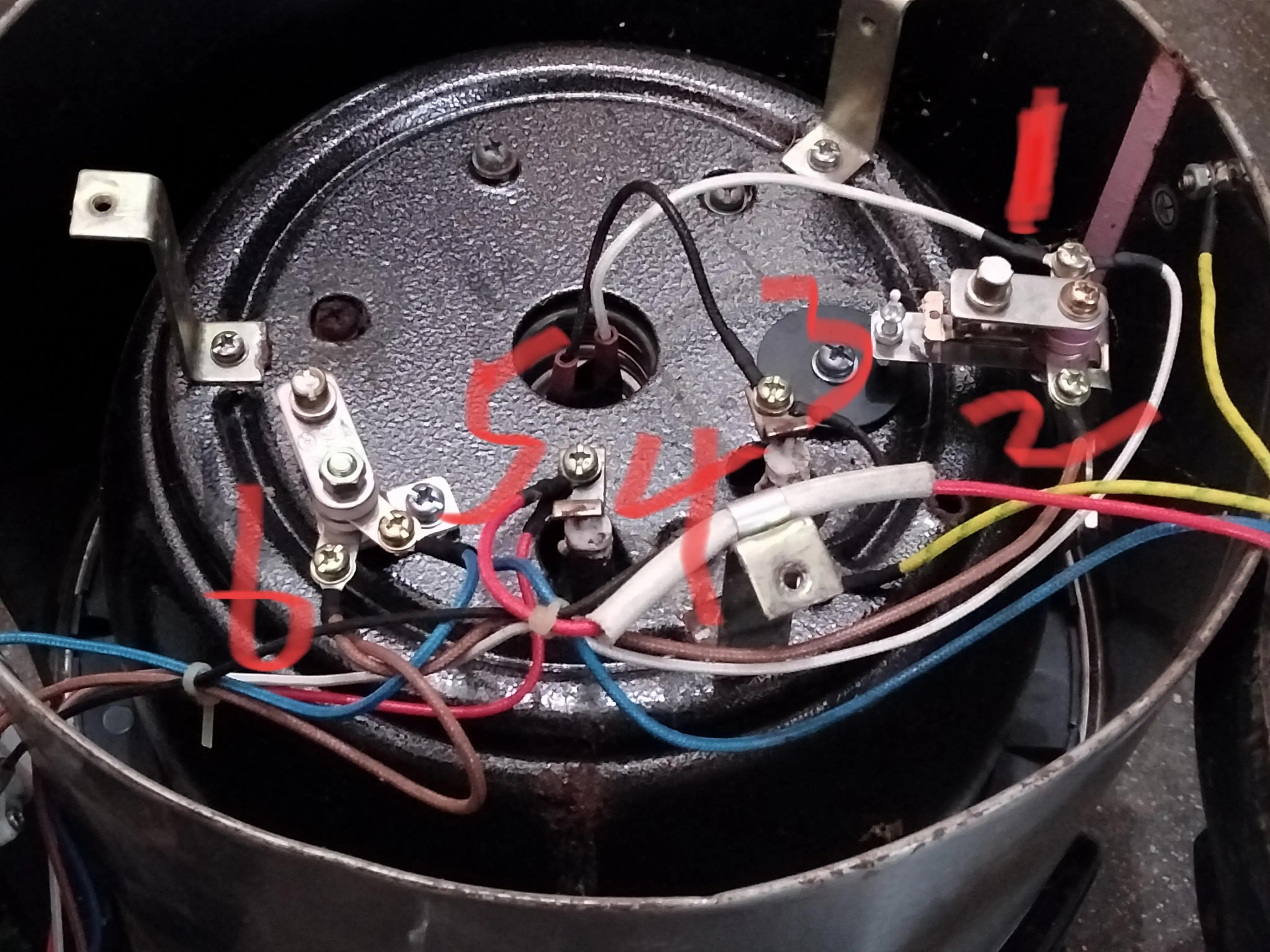 机械式电压力锅实物接线图,电压力锅接线安装