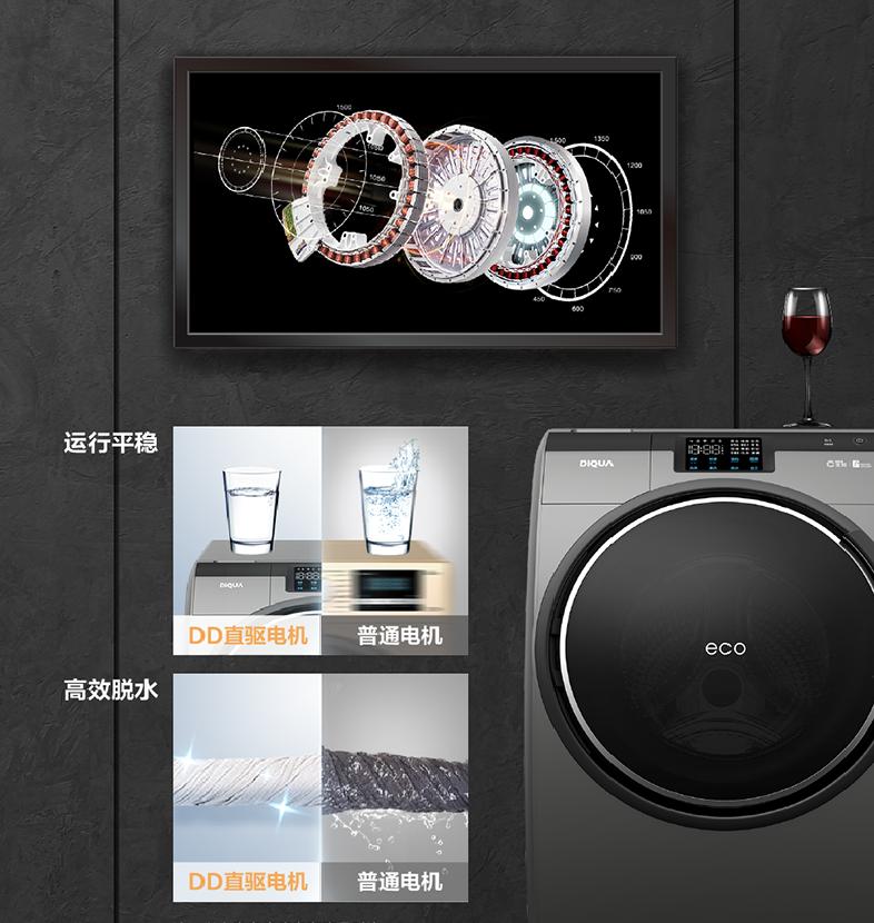 帝度倾新洗衣机为舒适生活“撑腰”