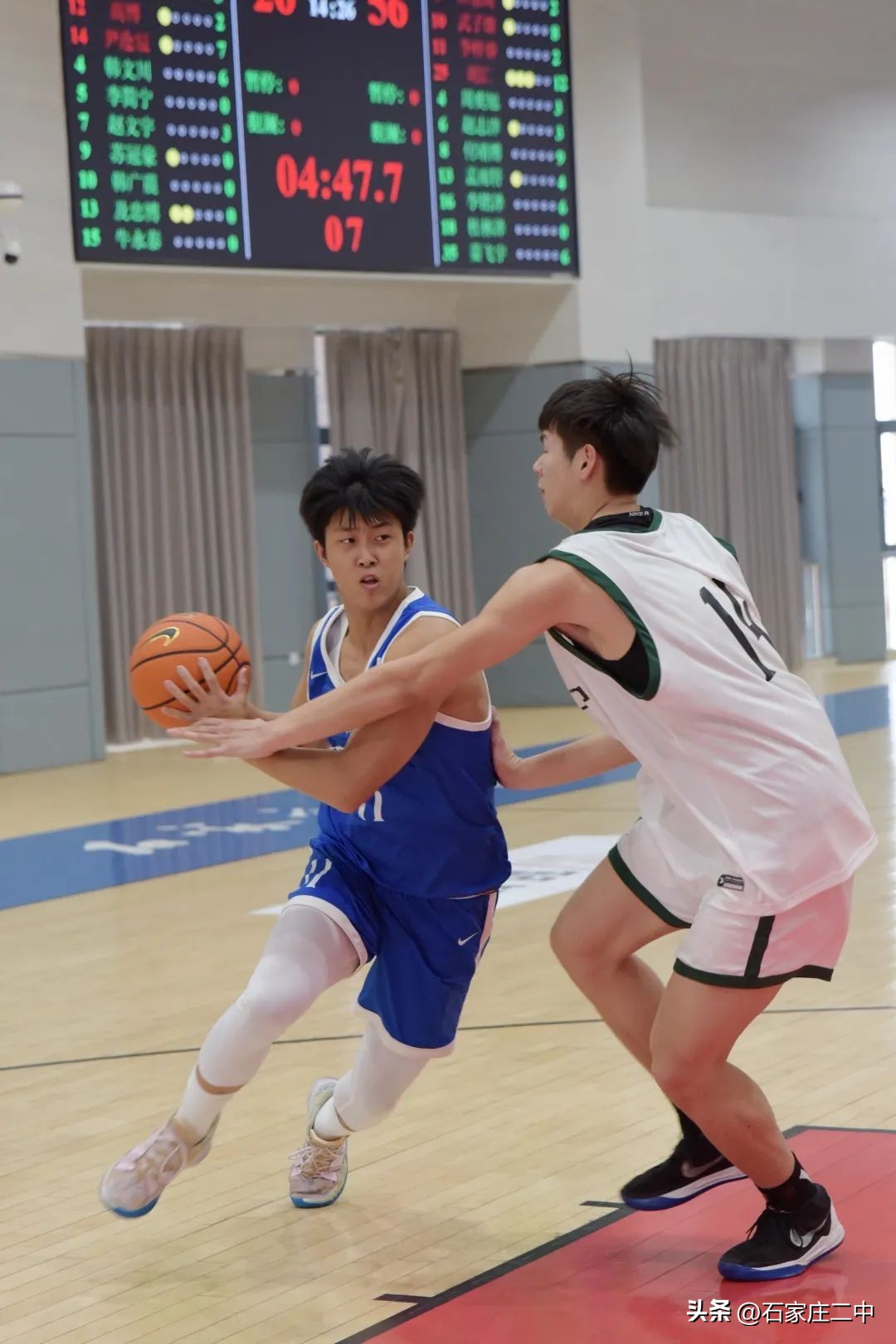 王者荣耀!2022—2023赛季耐克中国高中篮球联赛(河北赛区),石家庄二中男、女篮再次双双夺冠!
