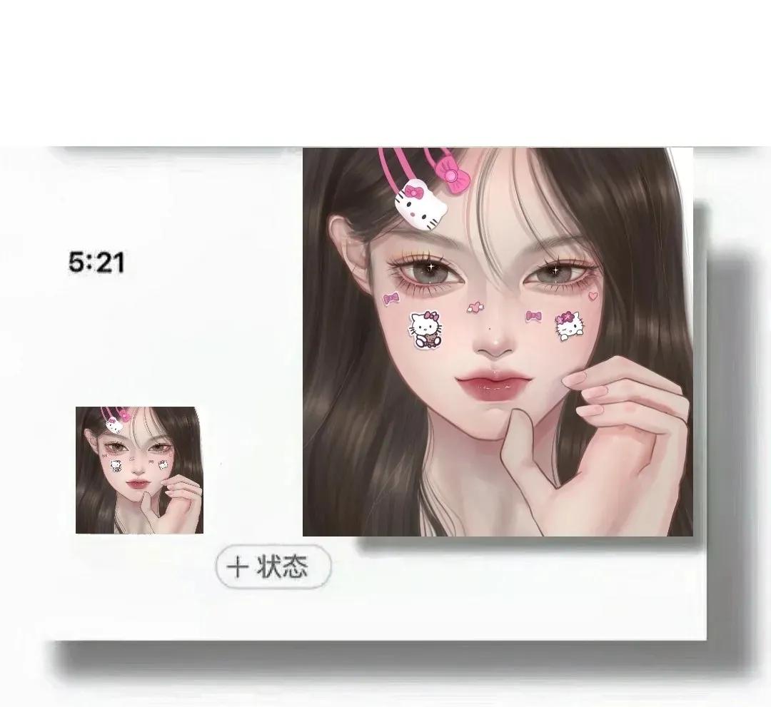 五人闺蜜头像图片可保存,有氛围感的闺蜜头像