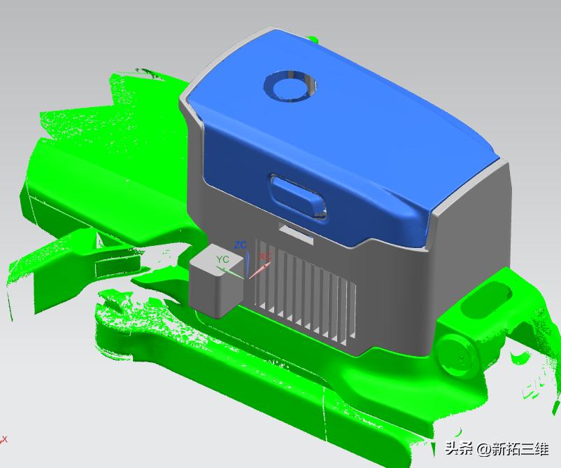 新拓三维携三维数字化测量方案参加DMC2021上海模具展