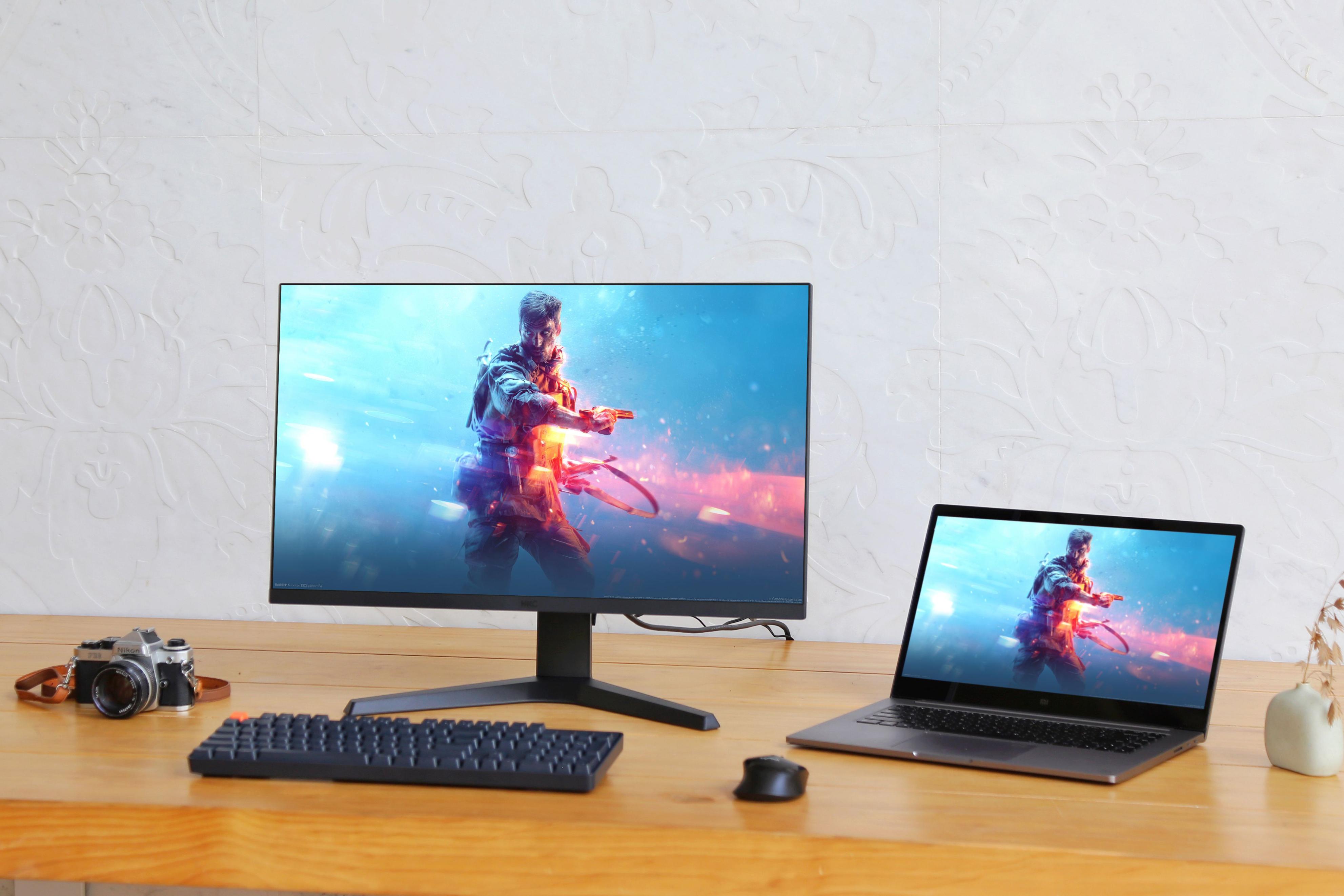 32寸2k144hz显示器推荐hkc,hkc2k144hz电竞显示器1800r测评