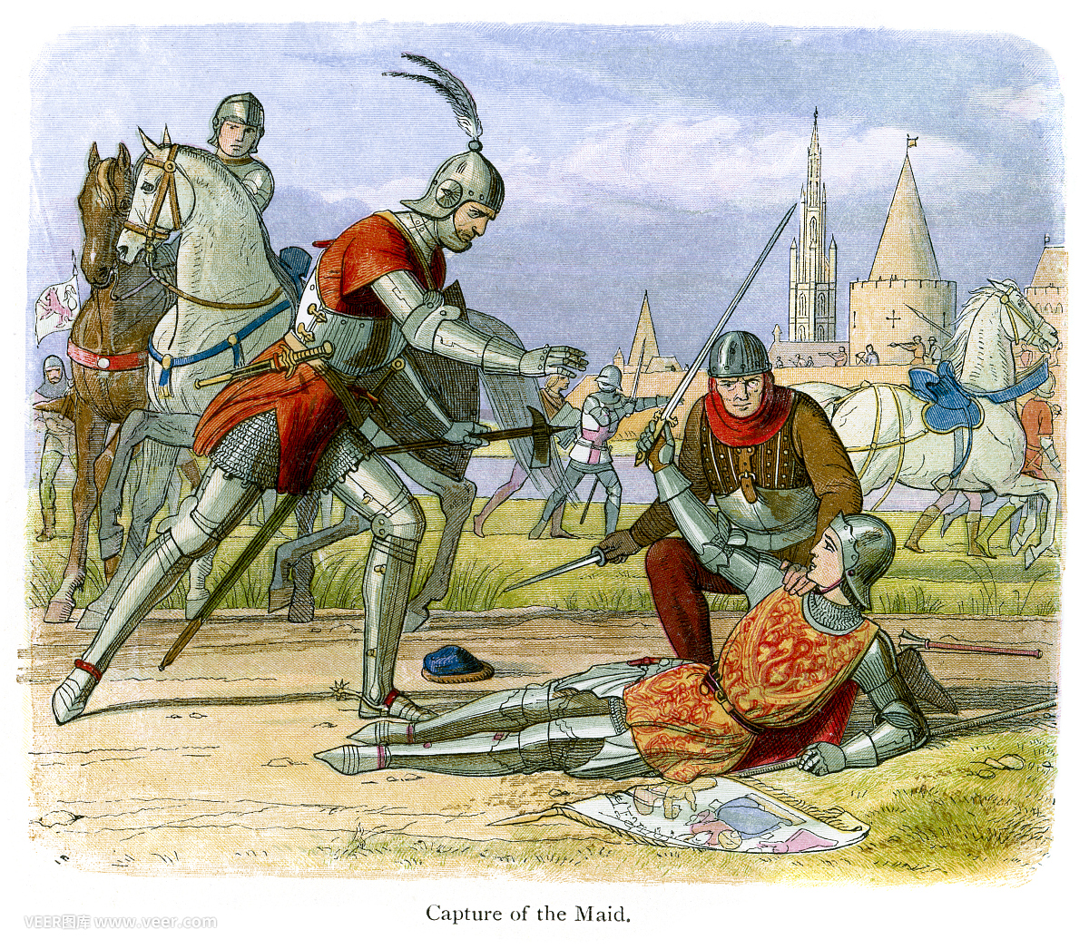 法国民族英雄圣女贞德,法国女英雄贞德