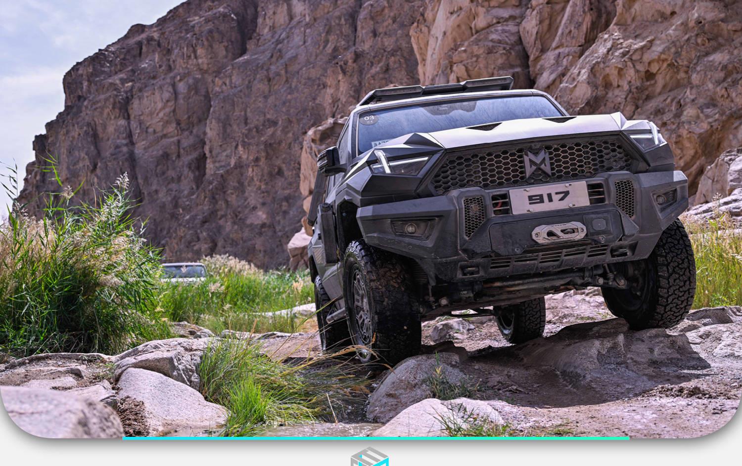 回力越野车系列,国产硬派越野车917