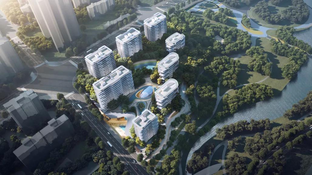 怀柔科学城国际人才社区全景图,松山湖科学城国际人才社区