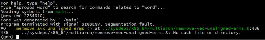 程序调试利器,gdbcore调试步骤