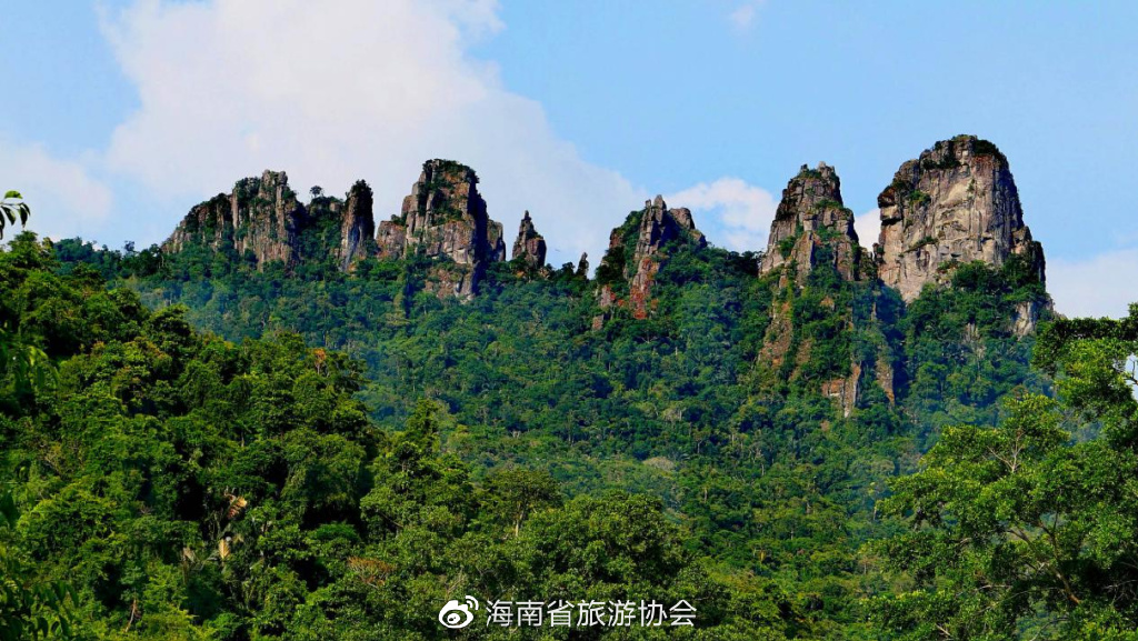 保亭七仙岭奇峰,七仙岭温泉团