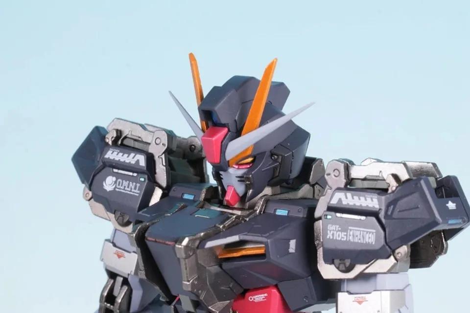 高达mg漆黑强袭测评,高达robot魂评测强袭