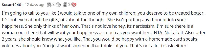 女朋友不接受我送的生日礼物,女朋友不愿意送我生日礼物