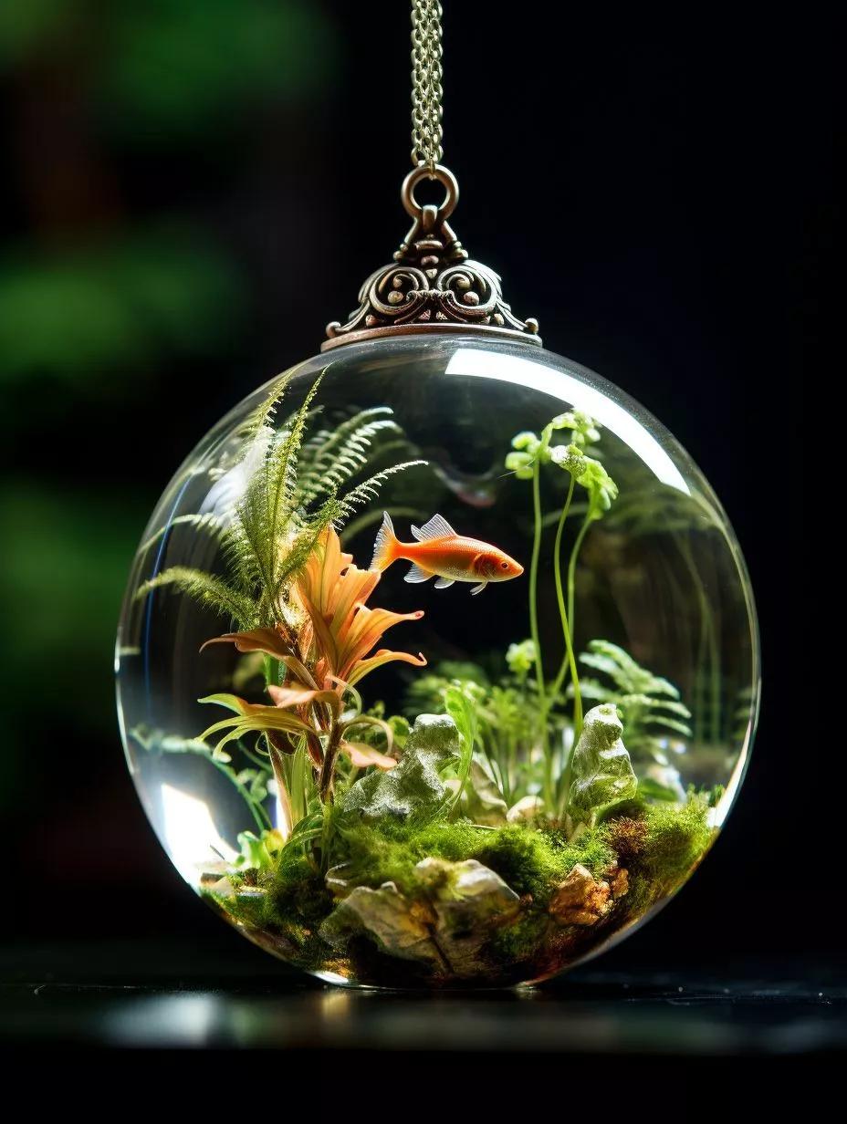 水晶玻璃球吊坠,水晶玛瑙吊坠