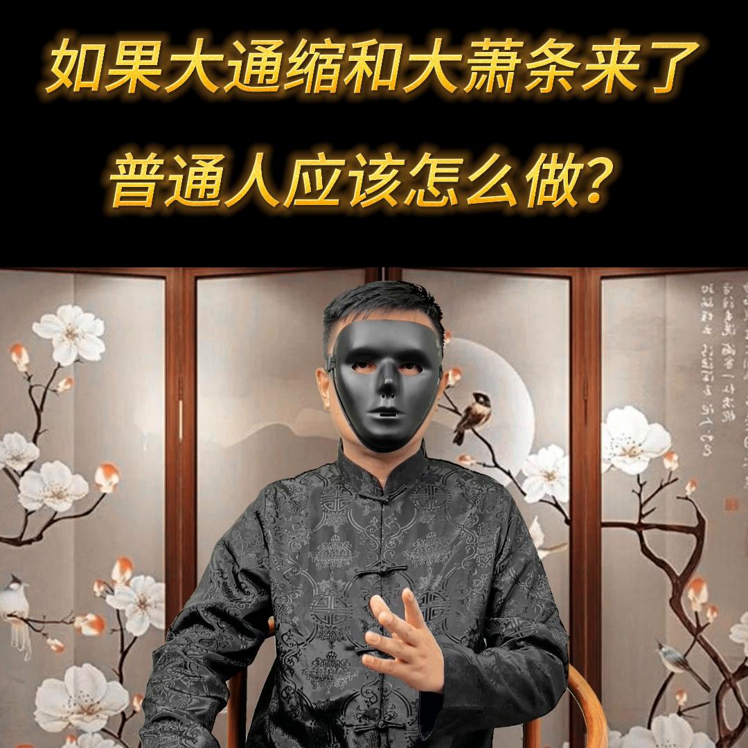 大通缩大萧条怎样应对,大通缩大萧条普通人如何应对