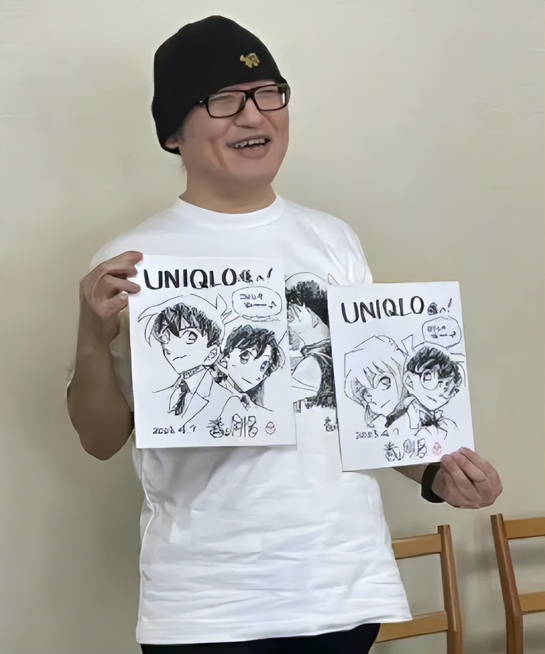 柯哀优衣库联名,柯哀亲了柯哀党