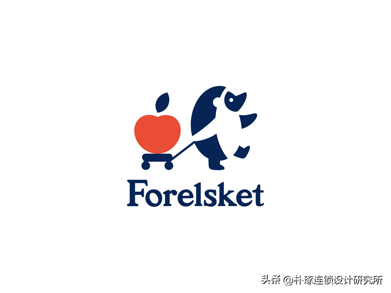 logo和ip形象的结合,ip卡通动物logo设计