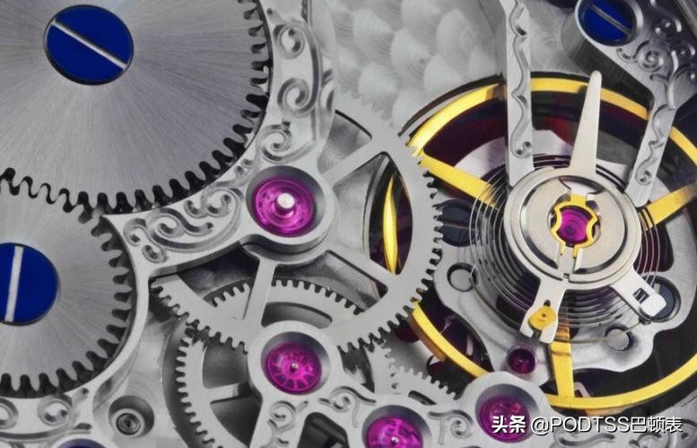 这个零件的多少决定了手表的档次